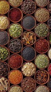 épices orientales — visuel matière Samarcande — Noble Essence