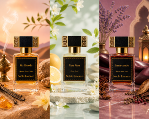 tenue du parfum — visuel collection Noble Essence — Noble Essence