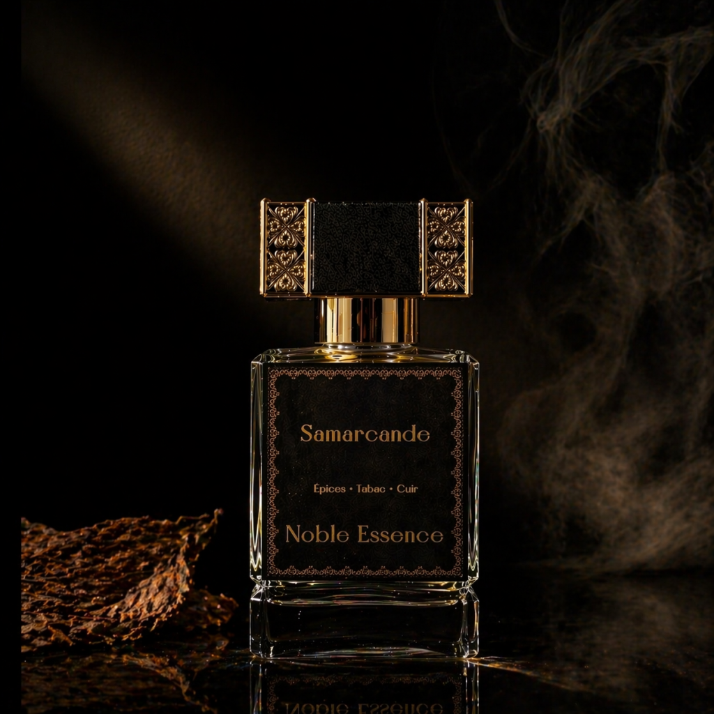 Samarcande — visuel ambiance orientale extrait de parfum — Noble Essence